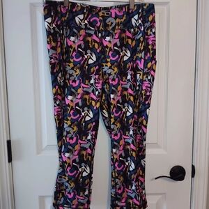 Tek Gear Multicolor Capri Pocket Leggings